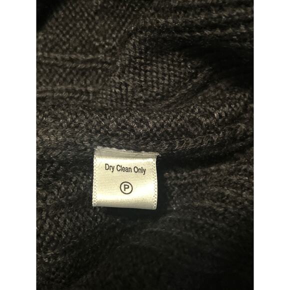 GUC Alex Cannon Men's Black Crew Neck Sweater 55% Wool Size Large - Picture 5 of 6